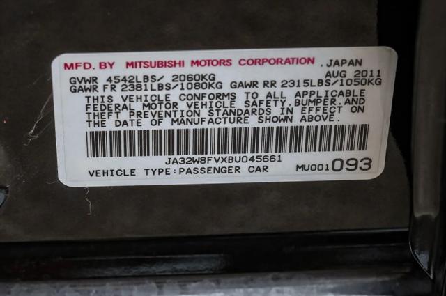 2011 Mitsubishi Lancer Evolution GSR