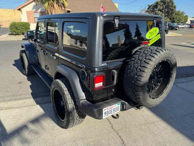 2018 Jeep Wrangler Unlimited Sport 4x4