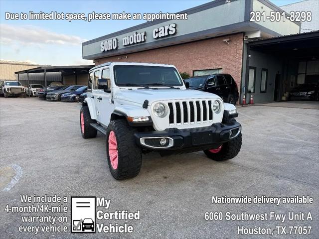 2021 Jeep Wrangler Unlimited Sahara for sale in Houston, TX