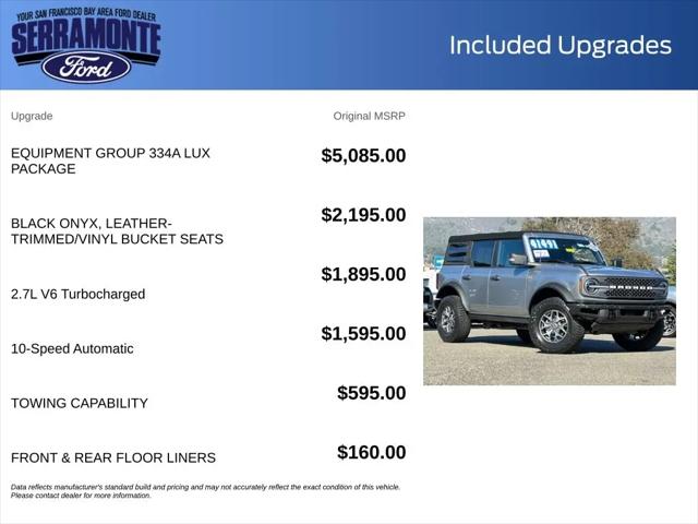 2021 Ford Bronco Badlands