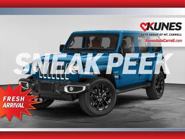 2021 Jeep Wrangler 4xe Unlimited Rubicon 4x4 for sale in Mount Carroll, IL