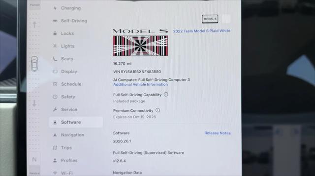2022 Tesla Model S Plaid Tri Motor All-Wheel Drive