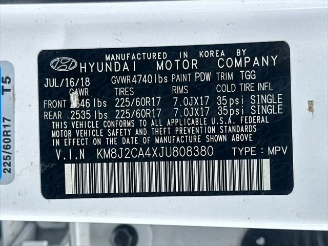 2018 Hyundai Tucson SE