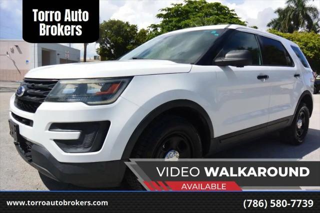 2017 Ford Police Interceptor Utility Base for sale in Miami, FL
