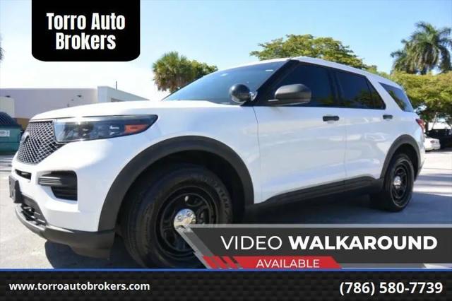 2020 Ford Police Interceptor Utility Base for sale in Miami, FL