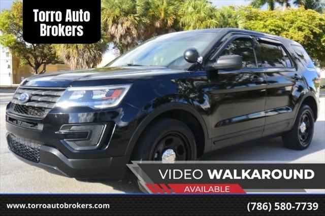 2018 Ford Police Interceptor Utility Base for sale in Miami, FL