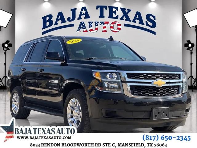 2016 Chevrolet Tahoe LT for sale in Mansfield, TX