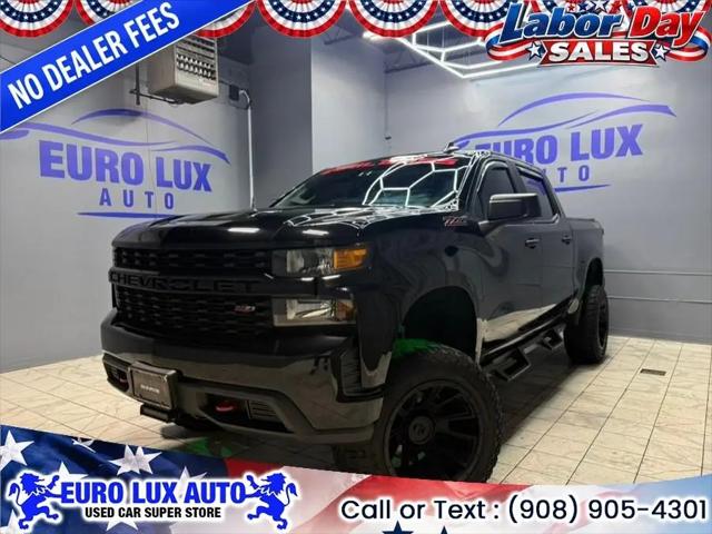 2021 Chevrolet Silverado 1500 4WD Crew Cab Short Bed Custom Trail Boss for sale in Hillside, NJ