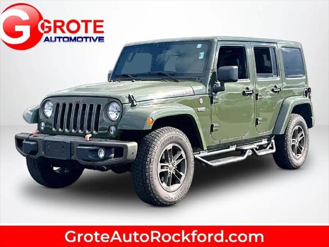 2016 Jeep Wrangler Unlimited 75th Anniversary for sale in Rockford, IL