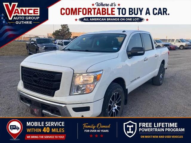2020 Nissan Titan Crew Cab SV 4x2 for sale in Guthrie, OK