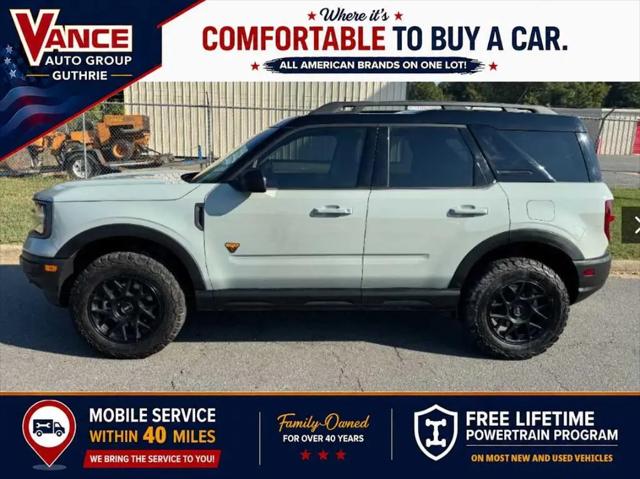 2021 Ford Bronco Sport Badlands for sale in Guthrie, OK