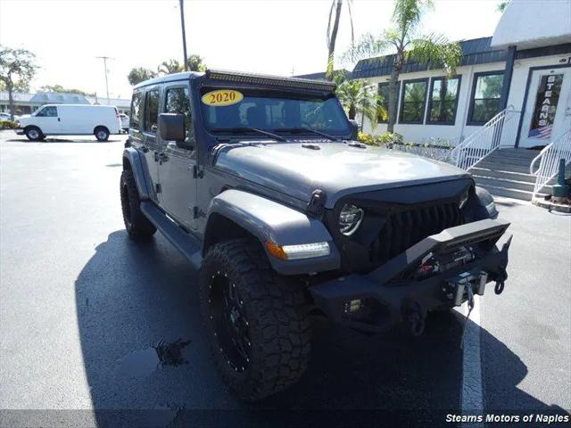 2020 Jeep Wrangler Sahara Altitude 4x4 for sale in Naples, FL
