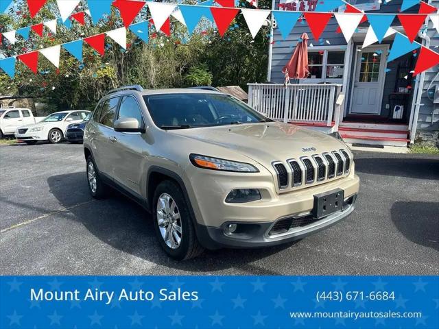 2015 Jeep Cherokee Limited for sale in Mount Airy, MD