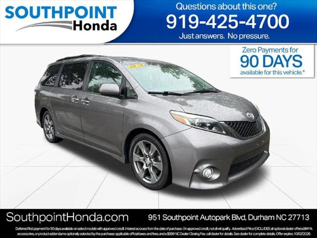 2017 Toyota Sienna SE 8 Passenger for sale in Durham, NC
