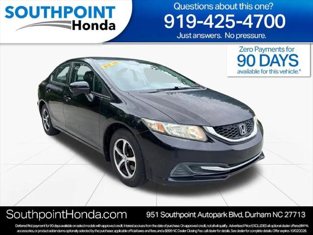 2015 Honda Civic SE for sale in Durham, NC