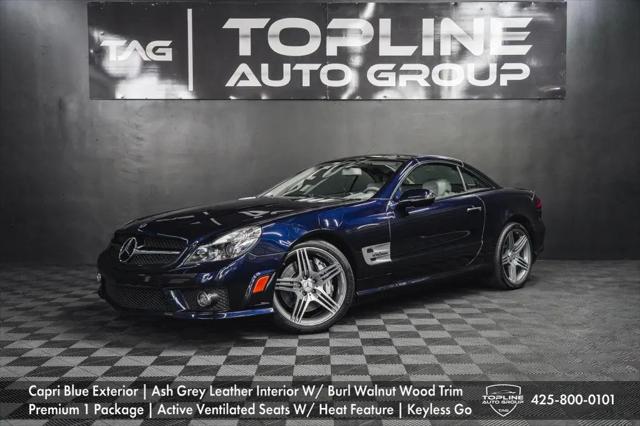 2009 Mercedes-Benz SL AMG SL 63 SL 63 AMG Roadster 2D for sale in Kent, WA
