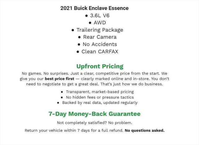 2021 Buick Enclave AWD Essence for sale in Appleton, WI