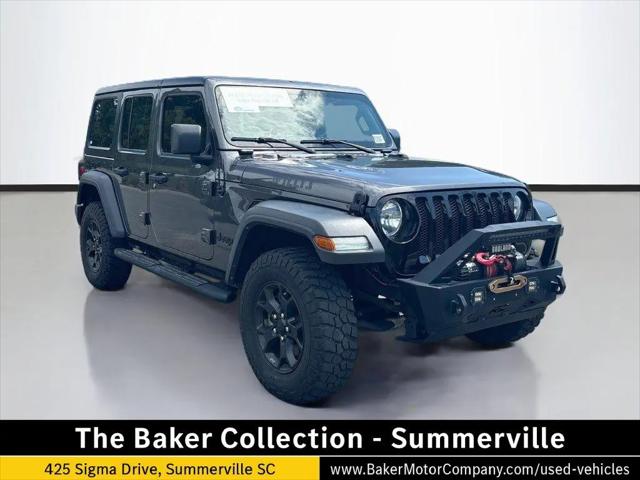 2022 Jeep Wrangler Unlimited Willys Sport 4x4 for sale in Summerville, SC