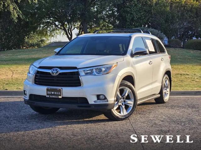 2015 Toyota Highlander Limited Platinum V6 for sale in Fort Worth, TX