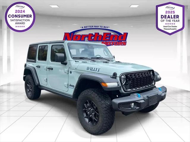 2024 Jeep Wrangler 4xe Willys 4xe for sale in Canton, MA