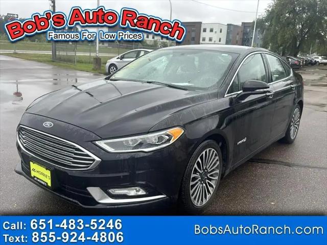2018 Ford Fusion Hybrid Titanium for sale in Lino Lakes, MN