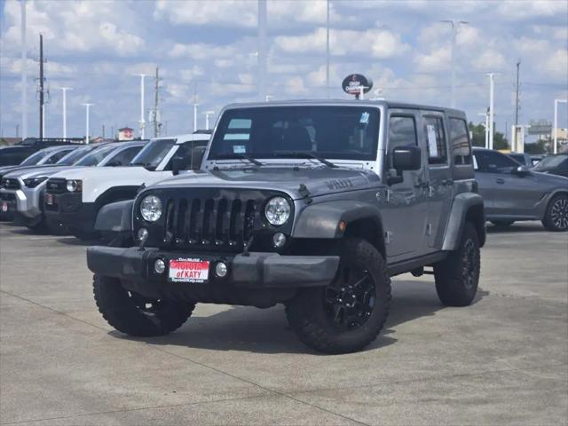 2015 Jeep Wrangler Unlimited Willys Wheeler for sale in Katy, TX