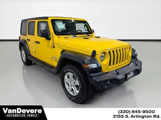 2019 Jeep Wrangler Unlimited Sport S 4x4 for sale in Akron, OH