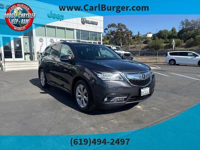 2016 Acura MDX Advance Package for sale in La Mesa, CA