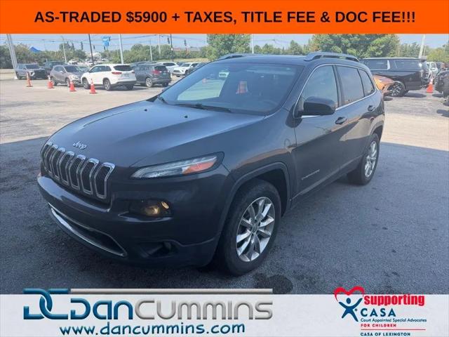 2015 Jeep Cherokee Limited for sale in Paris, KY