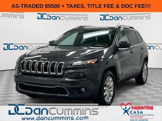 2015 Jeep Cherokee Limited for sale in Paris, KY