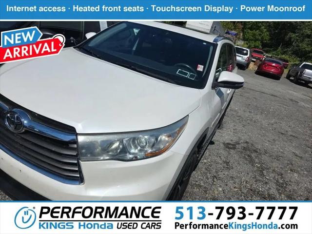 2016 Toyota Highlander XLE V6 for sale near Cincinnati, OH