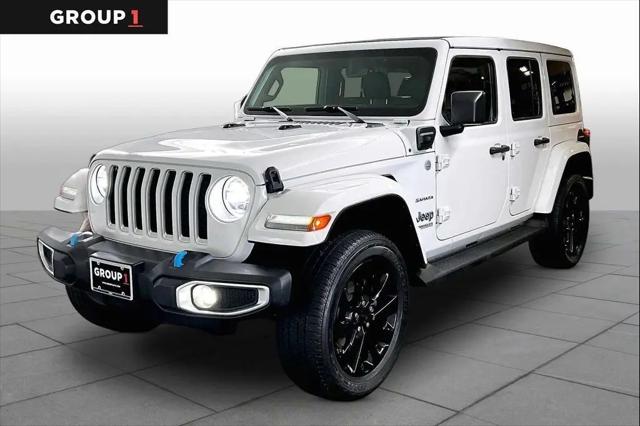 2022 Jeep Wrangler 4xe Unlimited Sahara 4x4 for sale in Hanover, MA