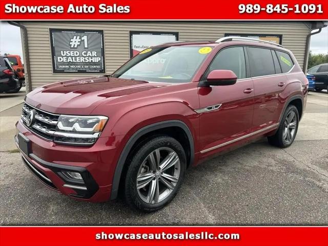 2019 Volkswagen Atlas 3.6L V6 SE w/Technology R-Line for sale in Chesaning, MI