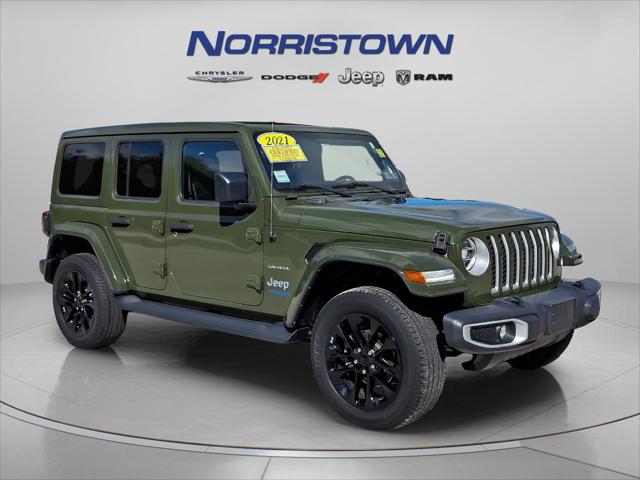 2021 Jeep Wrangler 4xe Unlimited Sahara 2021 Jeep Wrangler 4xe Unlimited Sahara