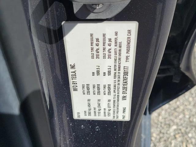 2019 Tesla Model 3 Standard Range Plus