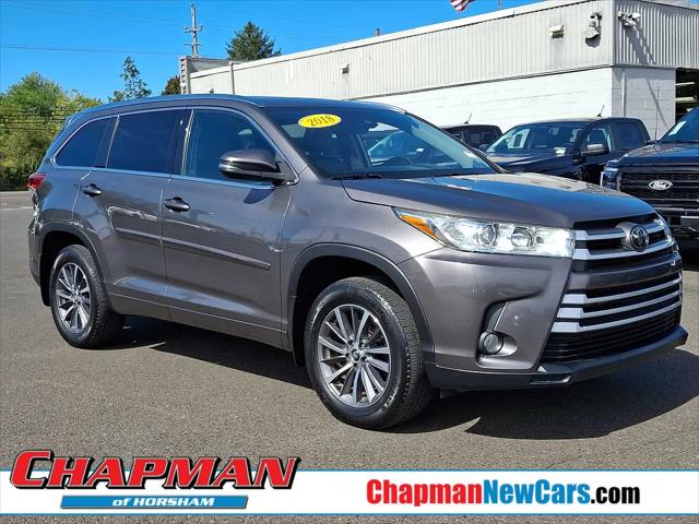 2018 Toyota Highlander XLE for sale in Horsham, PA