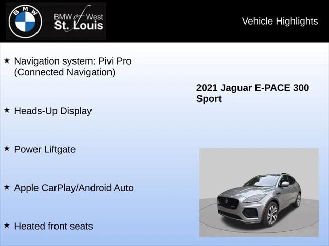 2021 Jaguar E-PACE 300 Sport P300 AWD Automatic
