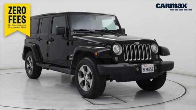 2018 Jeep Wrangler JK Unlimited Sahara 4x4 for sale in Bakersfield, CA
