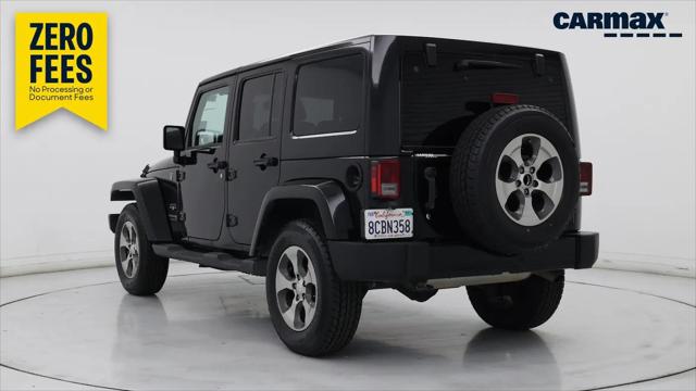 2018 Jeep Wrangler JK Unlimited Sahara 4x4 for sale in Bakersfield, CA