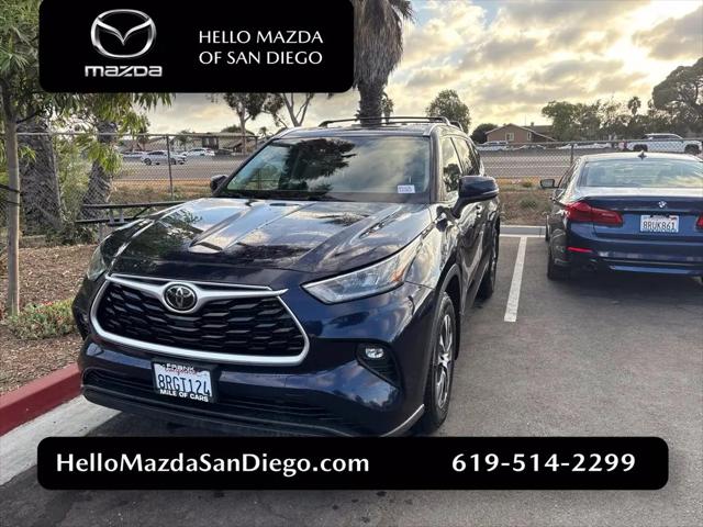 2020 Toyota Highlander XLE for sale in San Diego, CA