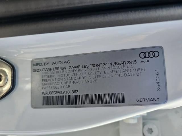 2020 Audi A3 Premium 45 TFSI S line quattro S tronic