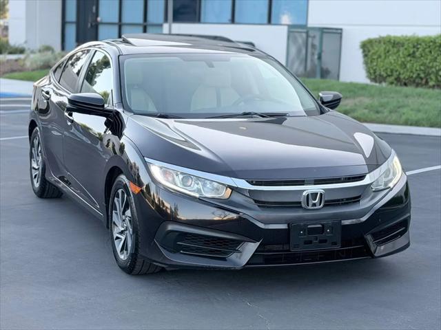 2016 Honda Civic EX for sale in Corona, CA