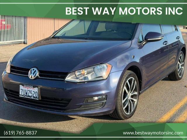 2016 Volkswagen Golf TSI SE 4-Door for sale in San Diego, CA