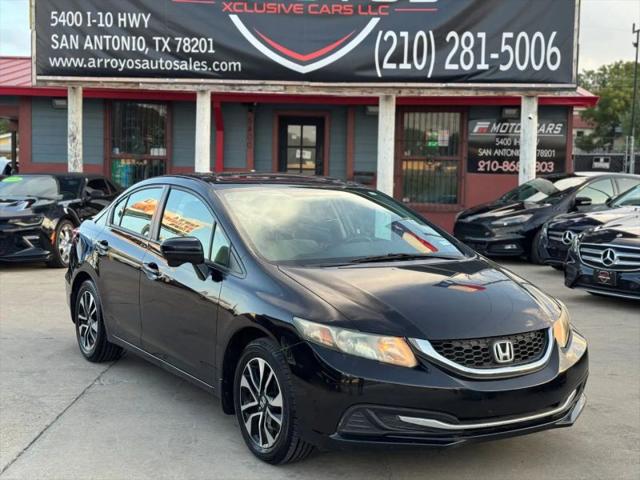 2015 Honda Civic EX for sale in San Antonio, TX