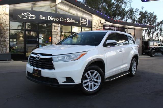 2016 Toyota Highlander LE V6 for sale in Escondido, CA