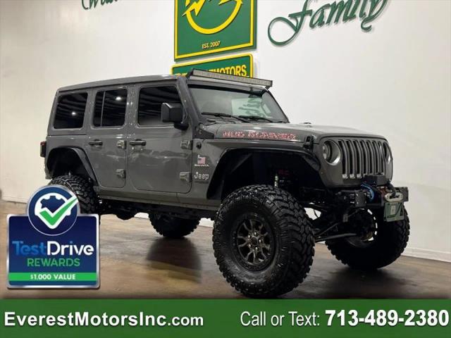2021 Jeep Wrangler Unlimited Sahara for sale in Houston, TX