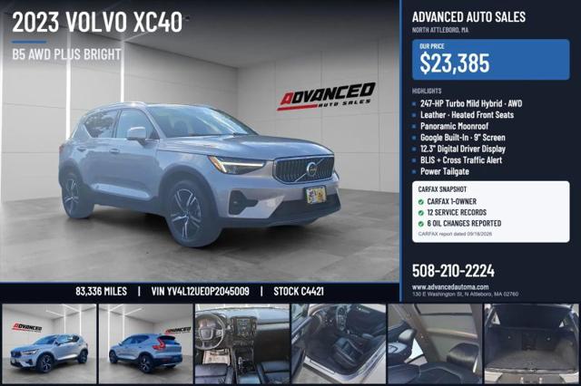 2023 Volvo XC40 B5 Plus Bright Theme for sale in North Attleboro, MA