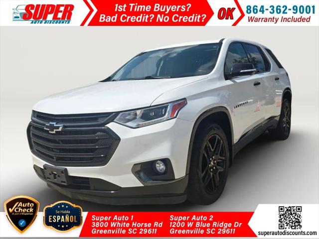 2020 Chevrolet Traverse AWD Premier for sale in Greenville, SC