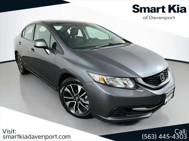 2013 Honda Civic EX for sale in Davenport, IA