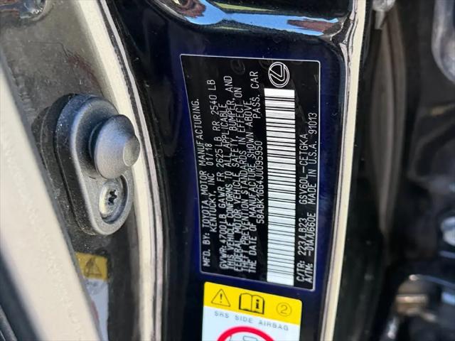 2018 Lexus ES 350 ES 350